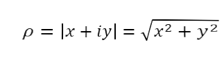 Calculating the modulus of a complex number